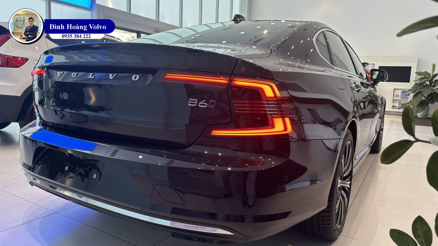 Hình ảnh Volvo S90L Ultimate 2023 Màu đen nội thất nâu tại Đà Nẵng - Đình Hoàng Volvo