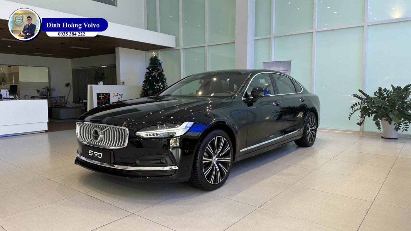 Hình ảnh Volvo S90L Ultimate 2023 Màu đen nội thất nâu tại Đà Nẵng - Đình Hoàng Volvo