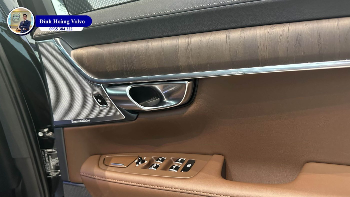 Hình ảnh Volvo S90L Ultimate 2023 Màu đen nội thất nâu tại Đà Nẵng - Đình Hoàng Volvo