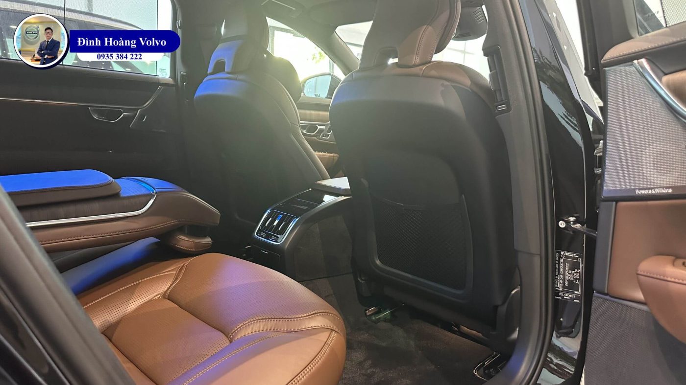 Hình ảnh Volvo S90L Ultimate 2023 Màu đen nội thất nâu tại Đà Nẵng - Đình Hoàng Volvo