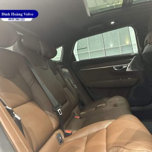 Hình ảnh thực tế chi tiết Volvo S90L B6 Ultimate 2023 Màu Trắng nội thất nâu tại Đà Nẵng - Đình Hoàng Volvo