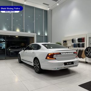 Hình ảnh thực tế chi tiết Volvo S90L B6 Ultimate 2023 Màu Trắng nội thất nâu tại Đà Nẵng - Đình Hoàng Volvo
