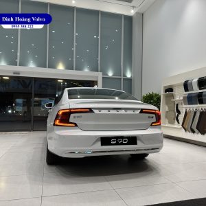Hình ảnh thực tế chi tiết Volvo S90L B6 Ultimate 2023 Màu Trắng nội thất nâu tại Đà Nẵng - Đình Hoàng Volvo