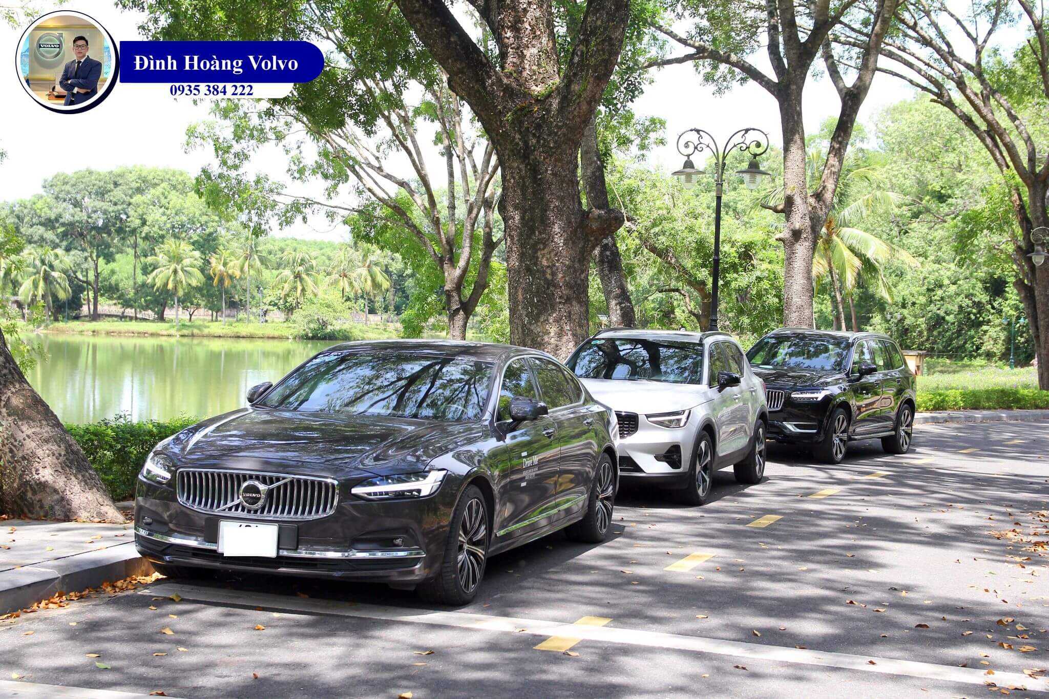 Hình ảnh thực tế chi tiết Volvo S90L Ultimate 2023 Màu Xám Nâu Platinium Grey nội thất nâu tại Đà Nẵng - Đình Hoàng Volvo