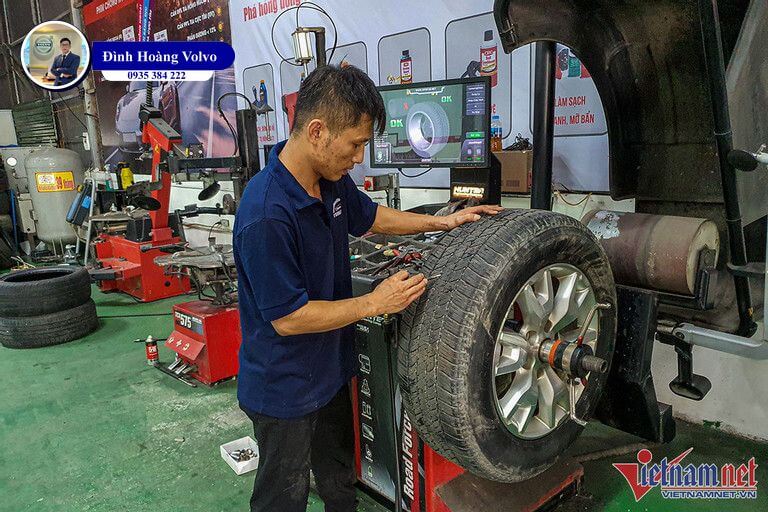Đảo lốp sau mỗi 8000 km Giúp ô tô bền xe, An toàn hơn - Đình Hoàng Volvo Car Đà Nẵng