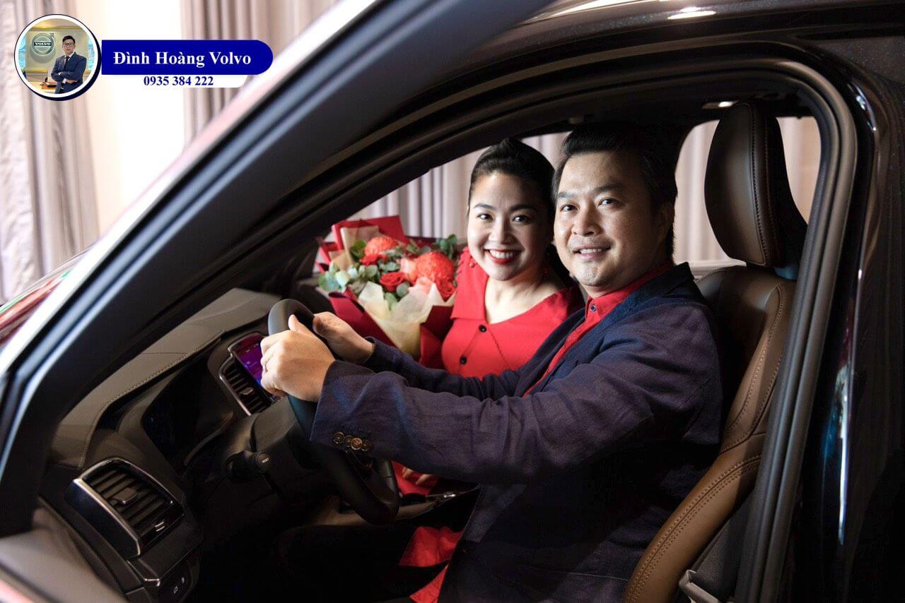 Vợ Chồng Diễn viên Lê Khánh Mua Volvo là mua sự an toàn cho gia đình - Đình Hoàng Volvo Car Đà Nẵng