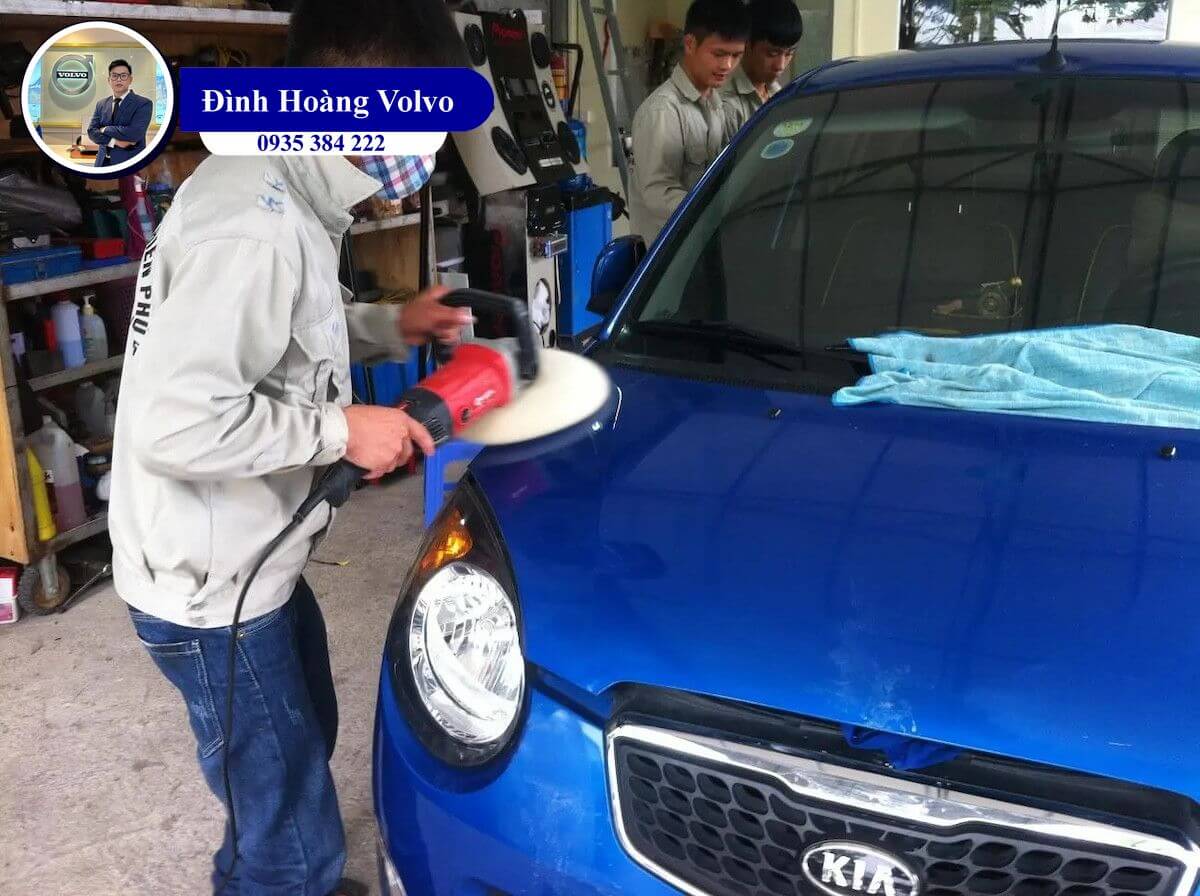 Làm thế nào để biết xe đã sơn lại khi mua xe cũ - Đình Hoàng Volvo