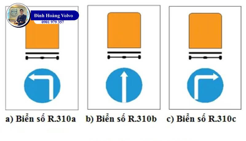 Các loại biển báo hiệu lệnh quan trọng mà bạn nên biết - Đình Hoàng Volvo Đà Nẵng