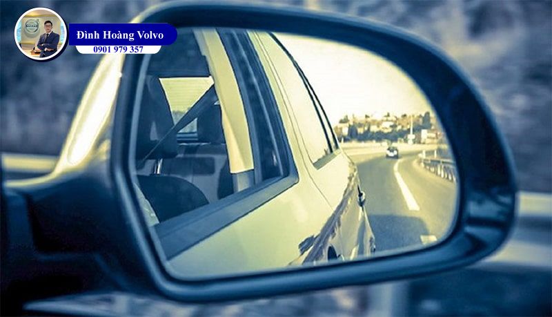 Cách chỉnh gương chiếu hậu ô tô quan sát rõ ràng mọi hướng - Đình Hoàng Volvo Car Đà Nẵng