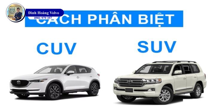 Cách phân biệt SUV và CUV đúng chuẩn nhất - Đình Hoàng Volvo Car Đà Nẵng
