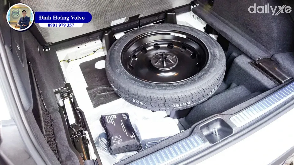 Lốp dự phòng là gì Tại sao lốp dự phòng nhỏ hơn lốp chính - Đình Hoàng Volvo Car Đà Nẵng