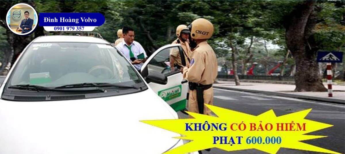 Mức phạt không có bảo hiểm ô tô và cách xử lý vi phạm - Đình Hoàng Volvo Car Đà Nẵng