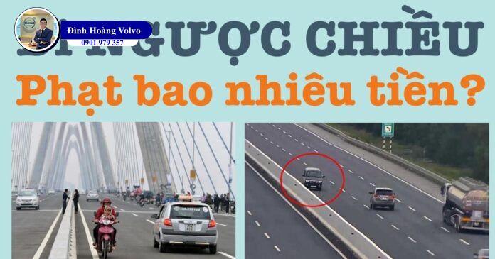 Ô tô đi ngược chiều phạt bao nhiêu Mẹo tránh lỗi đi ngược chiều - Đình Hoàng Volvo Car Đà Nẵng