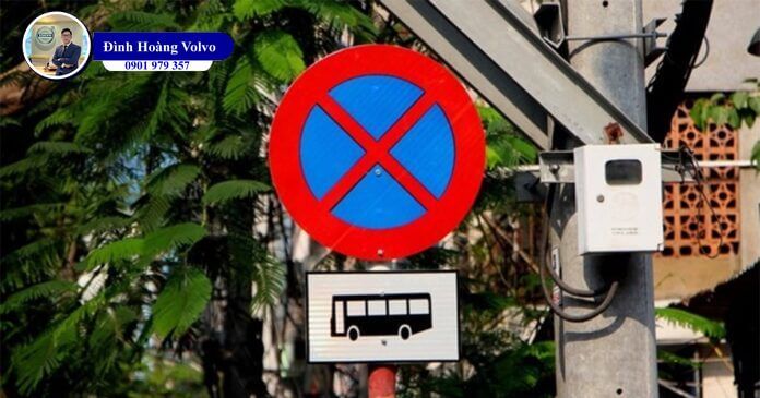 Ý nghĩa biển cấm dừng đỗ và mức phạt khi sai phạm - Đình Hoàng Volvo Car Đà Nẵng