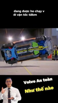 Thép Boron siêu cứng| Thử nghiệm va chạm trên xe Volvo