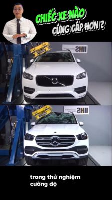 So sánh #Volvo 4 và Mercedes| Trần xe nào cứng, an toàn hơn cho hành khách