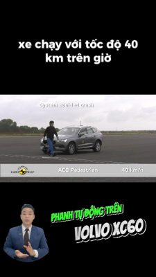 Volvo #XC60 Ultra 1|Phanh khẩn cấp tự động AEB trên xe Volvo |An toàn#volvopluginhybrid#giávolvoxc60