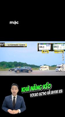 So sánh Volvo XC90 và BMW X5 xe nào có sức mạnh khả năng kéo khoẻ hơn #volvoxc90 #volvo #bmwx5 #bmw