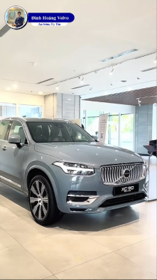 Volvo XC90 T8 Plug-in Hybrid Ultra mới 2025 Xám Xi Măng Thunder Grey Giá, hình ảnh #volvo #xc90t8