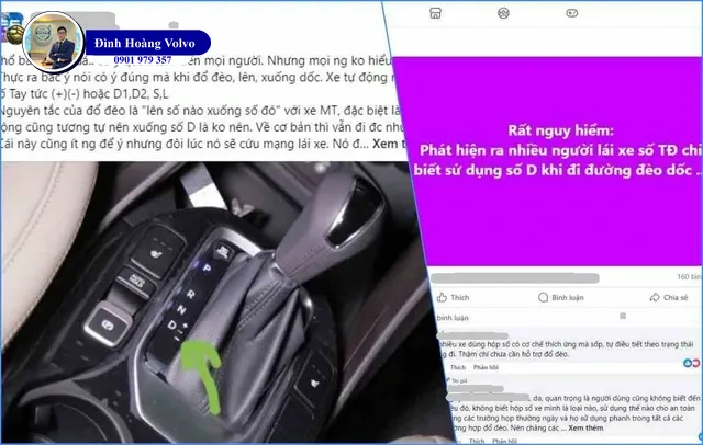 Lái ô tô đổ đèo chạy số ‘D’ không an toàn, liệu có đúng - Đình Hoàng Volvo Car Đà Nẵng (2)