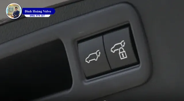 Tại sao một số mẫu ô tô có tới hai nút bấm trên cửa khoang hành lý - Đình Hoàng Volvo Car Đà Nẵng (1)