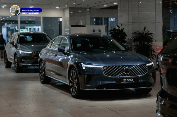Volvo S90 2026 màu Xanh Denim Blue Đình Hoàng Volvo Đà Nẵng1