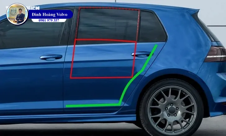 Vì sao kính cửa sổ phía sau trên một số ô tô không thể hạ xuống hết? - Đình Hoàng Volvo Car Đà Nẵng