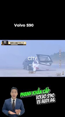 So sánh Volvo S90 và Audi A6 xe nào phanh tự động tốt hơn| Volvo #S90 Ultra #audia6 #giávolvos90