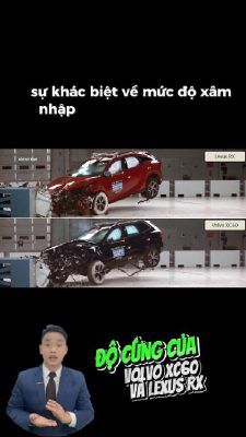 So sánh Volvo XC60 và Lexus RX| Khung gầm, thép,độ cứng xe nào bên và an toàn| #volvoxc60#lexusrx
