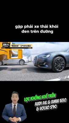So sánh Volvo S90 và Audi A6, BMW 530 lọc không khí khói ô nhiễm| #volvos90 #bmw530 #audia6