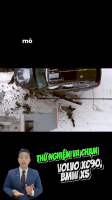 So sánh Volvo XC60 và BMW X5 va chạm phía trước 25% sẽ như thế nào? #volvoxc60 #bmwx3 #giáxevolvo2024