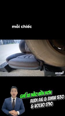 So sánh Volvo S90 và Audi A6, BMW 530 ghế xe nào bền bỉ nhất| #volvos90 #bmw530 #audia6