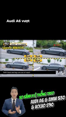 So sánh Volvo S90 và Audi A6, BMW 530 xe nào êm nhất, hệ thống treo tốt| #volvos90 #bmw530 #audia6