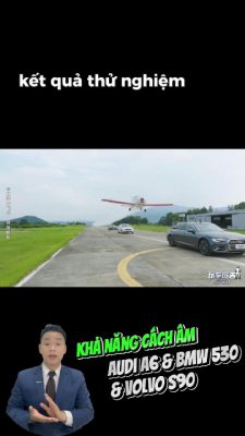 So sánh Volvo S90 và Audi A6, BMW 530 khả năng cách âm xe nào tốt hơn| #volvos90 #bmw530 #audia6