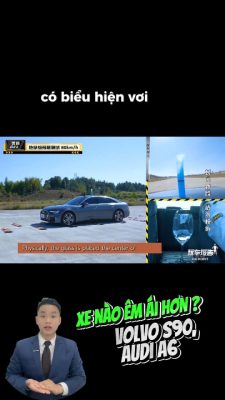 So sánh Volvo S90 và Audi hệ thống treo, độ êm ái xe nào hơn| #volvos90 #audia6