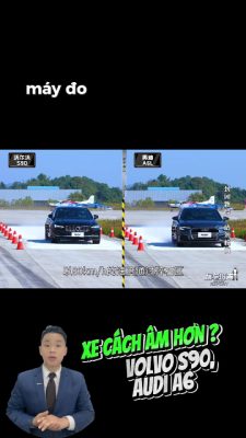 So sánh Volvo S90 và Audi khả năng cách âm, xe nào ồn nào hơn| #volvos90 #audia6