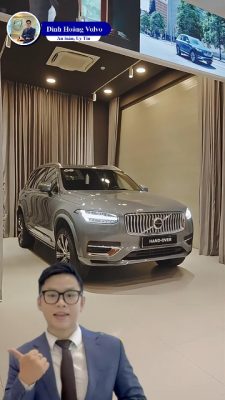 Giá xe Volvo XC90 T8 Plug-in Hybrid Ultra mới 2025 màu Xám Thunder Grey| Volvo Hà Tĩnh #giávolvoxc90