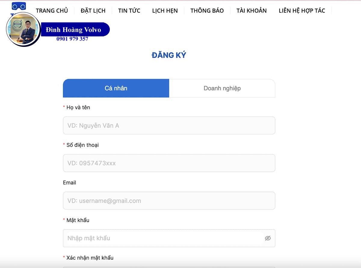 Hướng dẫn chi tiết đăng ký đăng kiểm online cho xe ô tô - Đình Hoàng Volvo Car Đà Nẵng