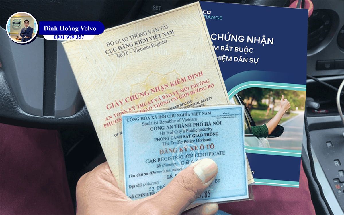 Hướng dẫn chi tiết thủ tục đăng kiểm xe ô tô lần 2 - Đình Hoàng Volvo Car Đà Nẵng