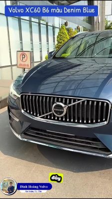 Volvo XC60 B6 Ultra mới 2025 màu Xanh Dương Denim Blue Giá bao nhiêu? | Volvo Hà Tĩnh #Volvoxc60ultr