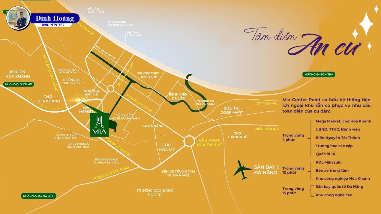Mia Center Point Đà Nẵng: Tọa Lạc Vị Trí Đắc Địa, Cơ Hội Đầu Tư Sinh Lời Cao - Đình Hoàng