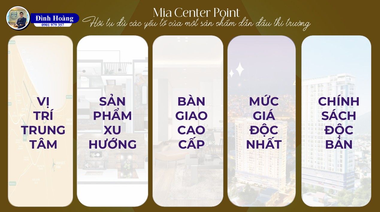 Mia Center Point Đà Nẵng: Tọa Lạc Vị Trí Đắc Địa, Cơ Hội Đầu Tư Sinh Lời Cao - Đình Hoàng