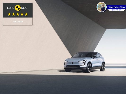 Volvo EX30 đạt xếp hạng tối đa trong các thử nghiệm an toàn