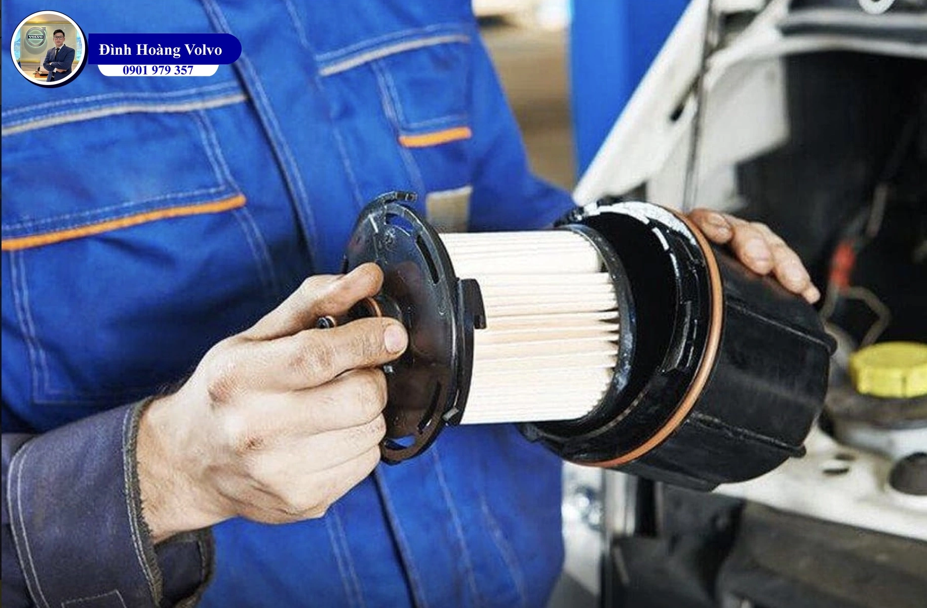 Lọc xăng ô tô có tác dụng gì ? Khi nào thì nên thay ? Đình Hoàng Volvo Car Đà Nẵng4