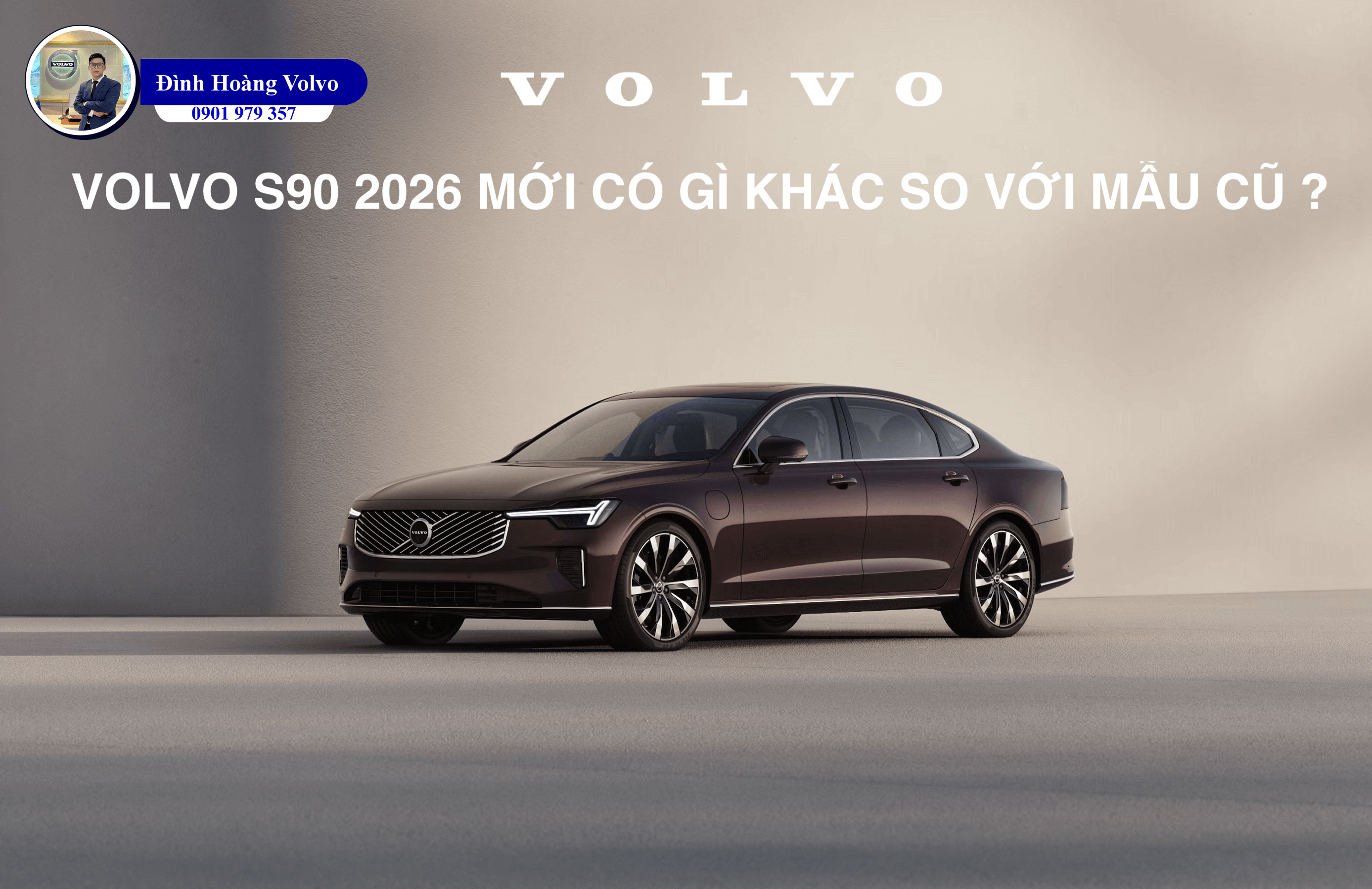 Hình ảnh minh hoạ Volvo S90 2026 - Đình Hoàng Volvo