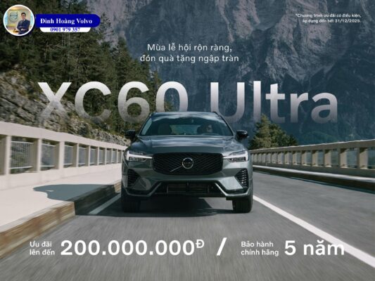 Giá Volvo tháng 12 XC60,XC40,S90 Đình Hoàng Volvo Đà Nẵng