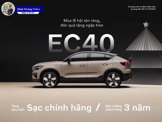 Giá Volvo tháng 12 XC60,XC40,S90 Đình Hoàng Volvo Đà Nẵng