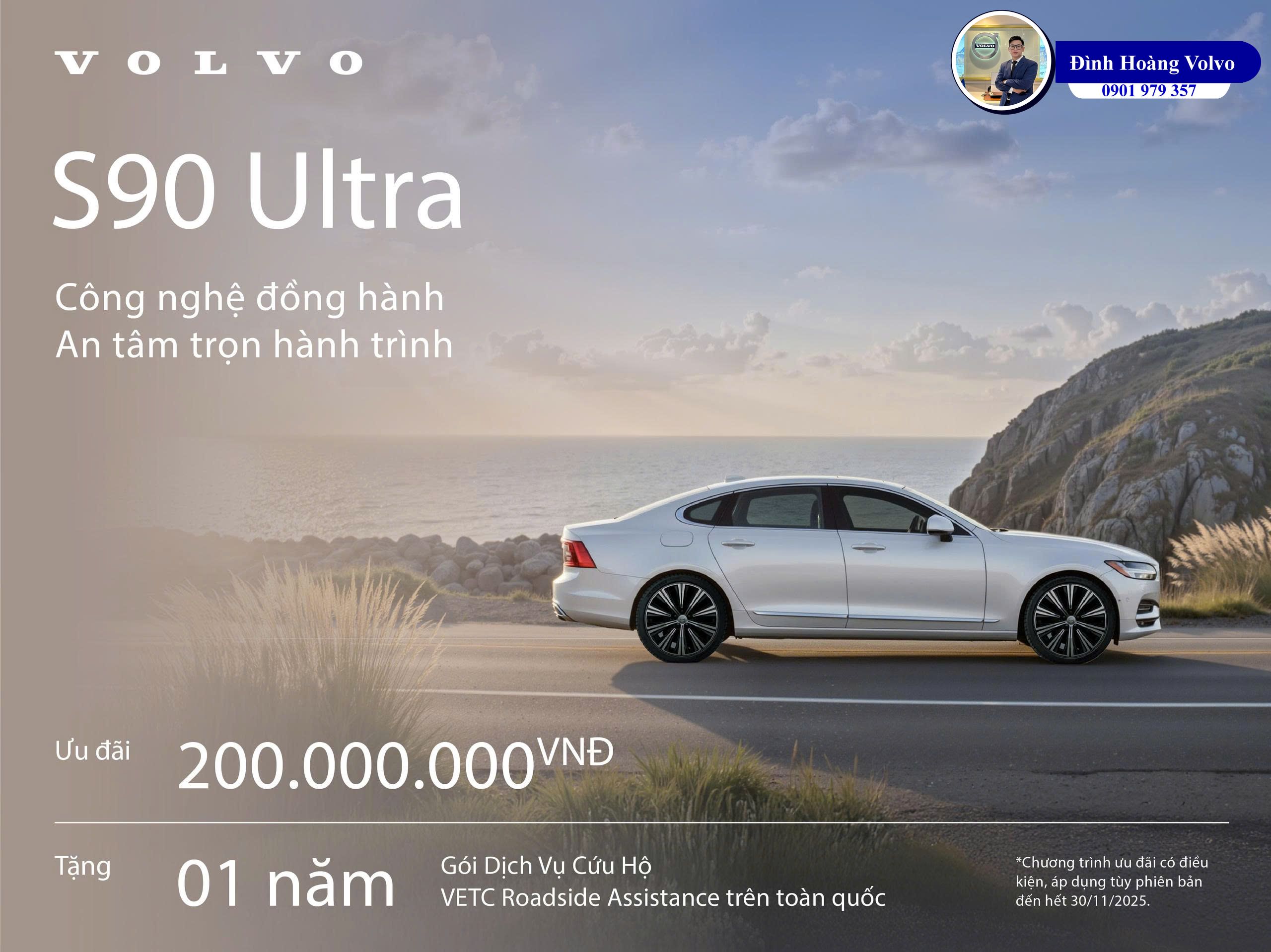 Giá Volvo tháng 11 XC60,XC40,S90 Đình Hoàng Volvo Đà Nẵng 