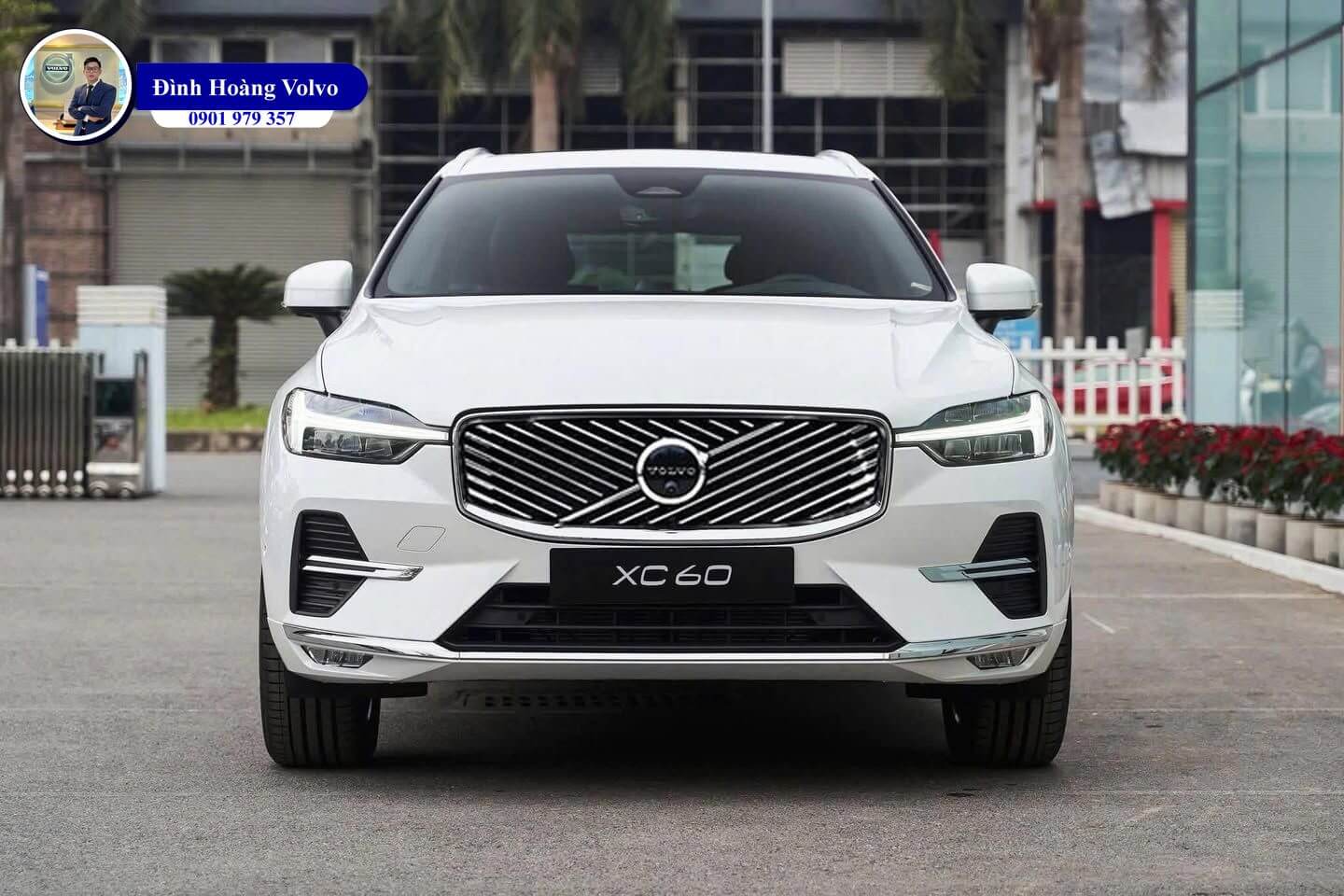 Volvo XC60 B5 Ultra màu Trắng Crystal White 2026 - Đình Hoàng Volvo